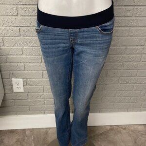 Liz Lange Women Maternity Boot Cut Jeans Size 2